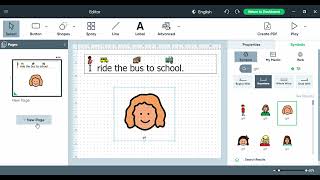 Boardmaker 8- Creating a Social Story
