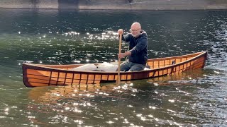 First Skin-on-Frame Solo Canoe Build of 2021!