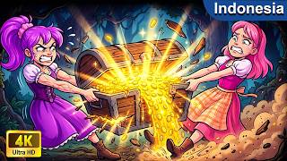 Hiding Money with a Friend, Ends in Pain! 😱 Indonesian Fairy Tale