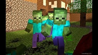 Minecraft(Plays Minecraft VS Zombie)