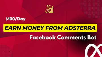Earn Money From Adsterra By Facebook Comments Bot | Login Facebook with Cookies |