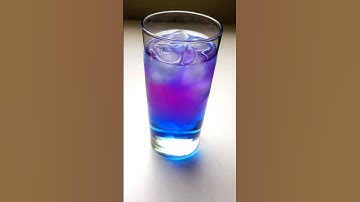 Colour changing Butterfly pea flower lemonade (Aparajita/Sangu poo) | Summer Drink Recipes