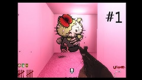 COD WAW (custom map) nazi zombie hello kitty part 1/4