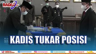 Dua Kepala Dinas di Lampung Utara Tukar Posisi
