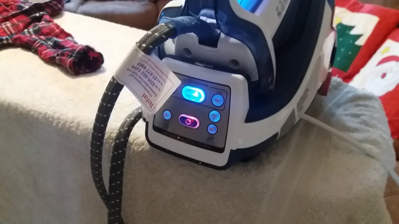accu Amerikaans voetbal versnelling Review of Tefal Pro Express Total Auto GV8962 Steam Generator Iron - YouTube