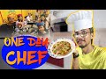 One day chef  a day without shooting  vlog 16