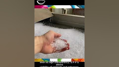 #GPPS #generalpurposepolystyrene #top5reasons #material #properties #applications #foodpackaging