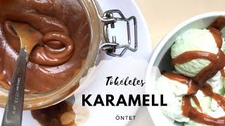 KARAMELL öntet 🍯 Én így készítem - Bebepiskóta