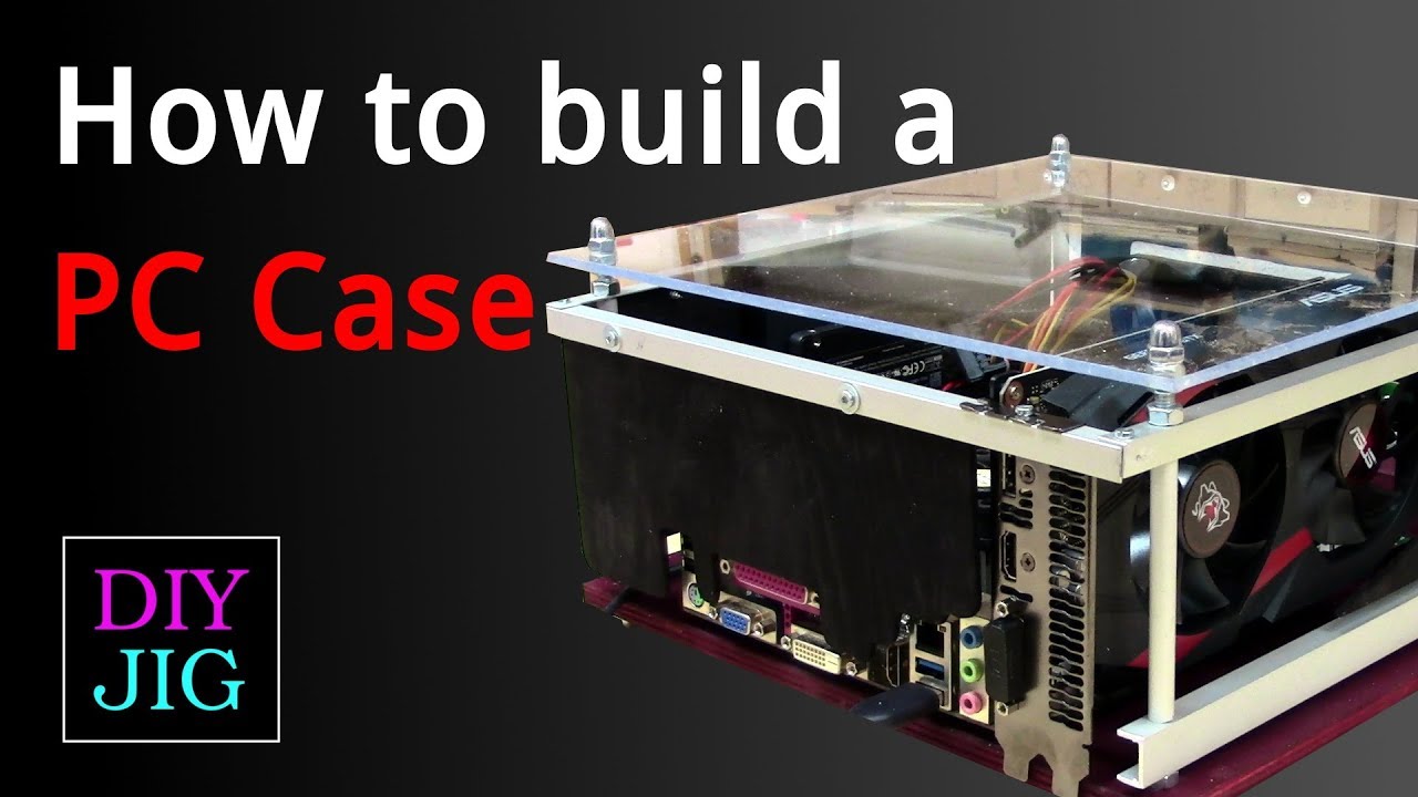 How To Make A Computer Case For Mini Itx Pc - Diy Jig - Youtube