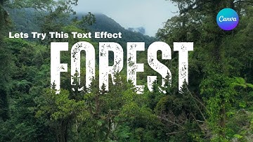 Amazing Text Effect in Canva | Easy & Creative Design Tutorial