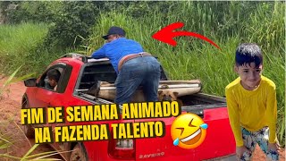 FIM DE SEMANA AGITADO NA FAZENDA TALENTO