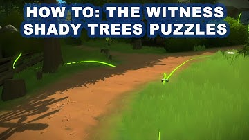 The Witness Shady Trees Laser Puzzles Walkthrough