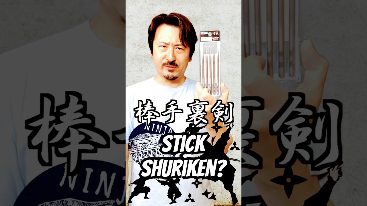 Amazonで買った棒手裏剣にしか見えないものとは？【What looks exactly like a stick shuriken?】#shorts