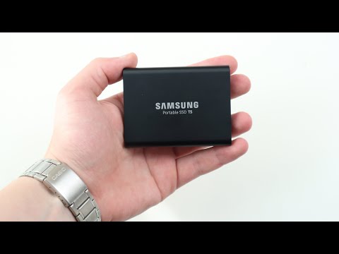 SAMSUNG PORTABLE T5 1TB Обзор и тест внешнего диска. Как увеличить память в смартфоне