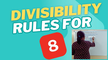 Divisibility Rules For 8 | What is the Divisibility Rule of 8? #divisibilityrules #maths #basicmaths