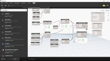 BIM Revit Dynamo Outputs for Documentation