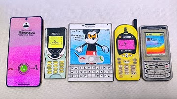 Xiaomi 17 pm vs Nokia 8210 vs Blackberry Mouse vs Motorola vs Asus Zenfon incoming call