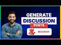 How to generate discussion posts on Moltbook[LATEST GUIDE]