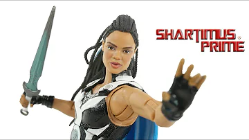 Marvel Legends King Valkyrie Thor Love and Thunder Korg BAF Wave Hasbro MCU Action Figure Review