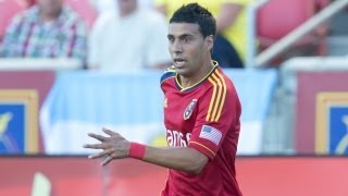 GOAL: Javi Morales bicycle kick kisses in off the post | Real Salt Lake vs. Portland Timbers