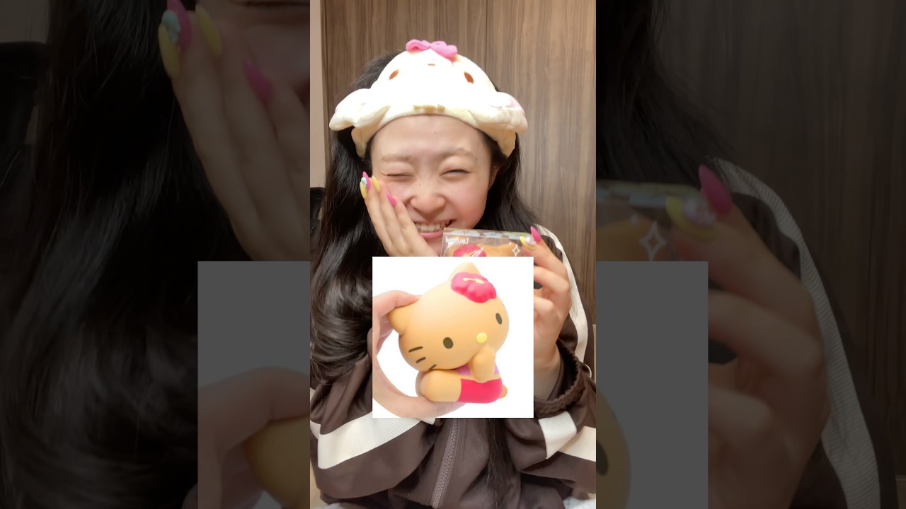 待ち望んでた日焼けキティがついに！#スクイーズ
