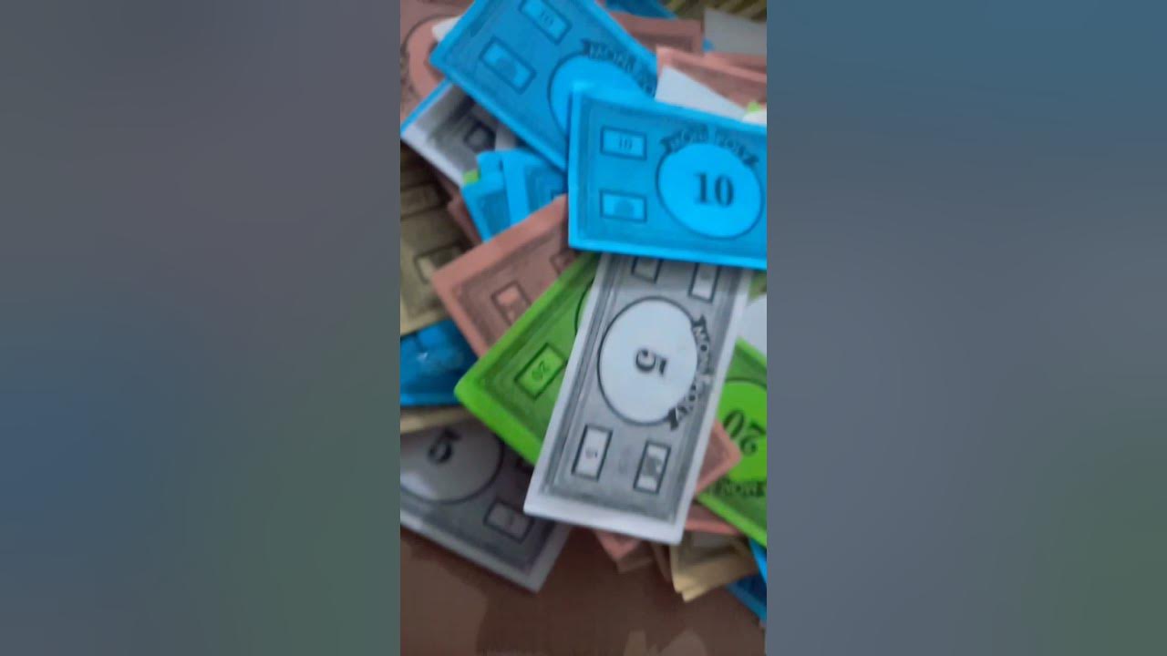 Unboxing monopoly game