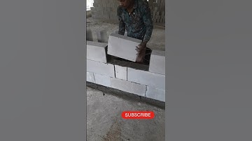 AAC BLOCK #shorts #trending #construction #aacblocks #block #masonry #ampeeinfraprojects