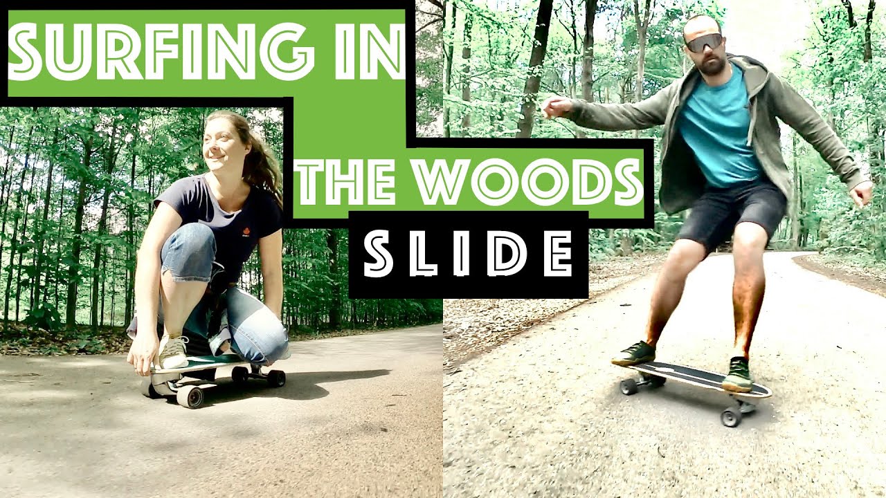 Surfskate Sessions #1 Carving like a snowboard with the slide swallow  noserider 33'