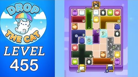 Drop The Cat Level 455 Walkthrough