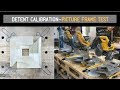 Miter Saw Detent Calibration - How to Get Your 45 Degree Detents Perfect