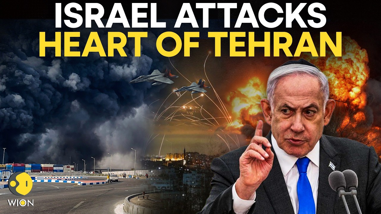 Iran-US War LIVE: Israel Strikes Heart Of Tehran, Explosions Rock Iran Capital | WION