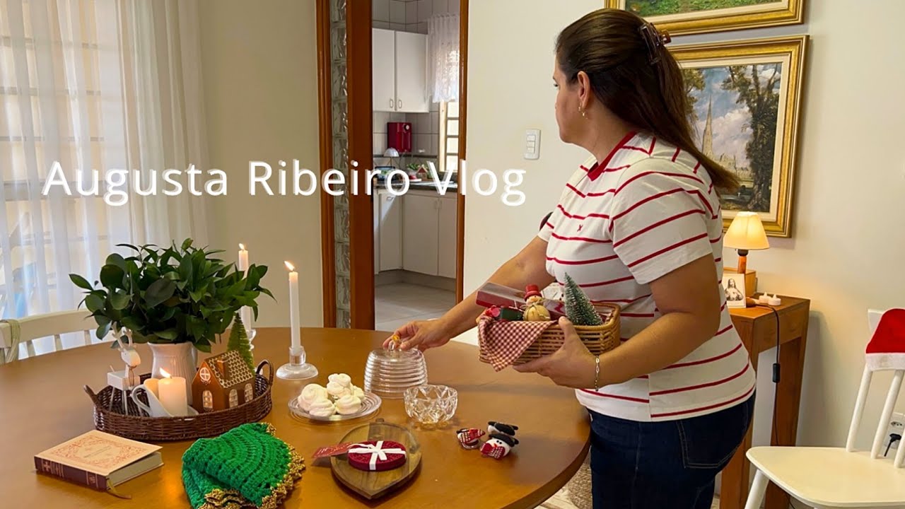 Vlog rotina casa🏡, sobremesa deliciosa, entradinha, decorando natal🎄| Vida diária