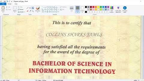How to Edit a scanned document using Microsoft Paint