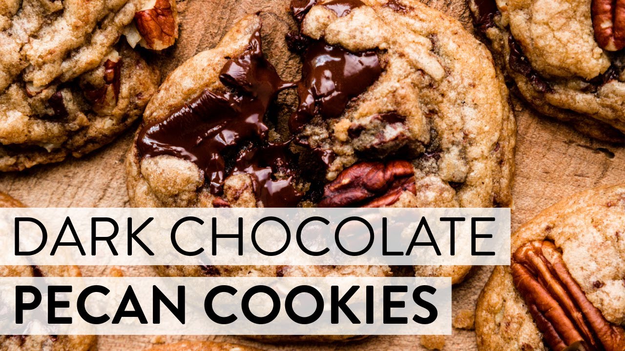 Dark Chocolate Pecan Cookies | Sally's Baking