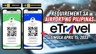 🔴NEW eTRAVEL ARRIVAL & DEPARTURE PROCESS | PHILIPPINE AIRPORT REQUIREMENT