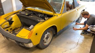 Abandoned Porsche 914 Rescue Restoration! Hidden RUST Revealed! Type 4 air-cooled Volkswagen, ctmoog