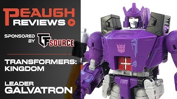 Video Review: Transformers War for Cybertron - Leader GALVATRON