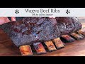 Texas Style BBQ Beef Short Ribs On My Lone Star Grillz Offset Cabinet Smoker.  Amazing!