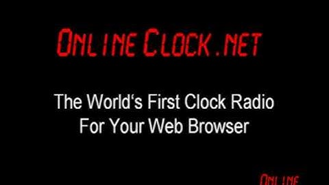Clock Radio Online - OnlineClock.net/radio