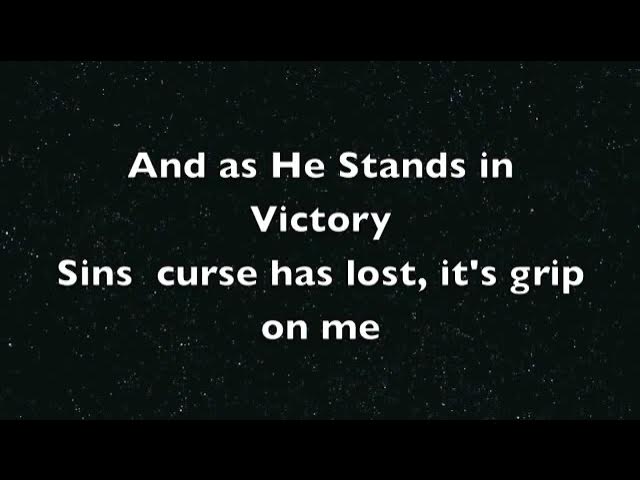 In Christ Alone-(Lyrics)By Owl City