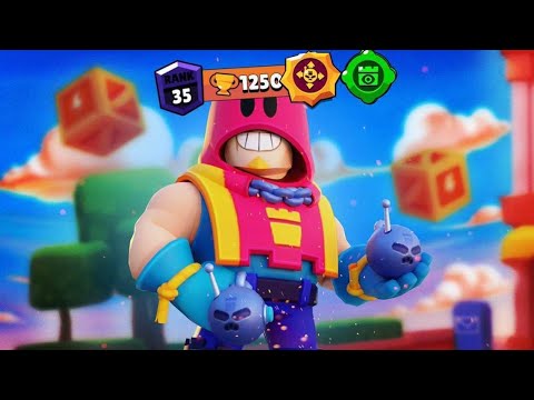Rank 35 Grom! 1250 Trophies Brawl Ball