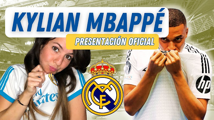 Kylian Mbappé PRESENTACIÓN OFICIAL en el Santiago Bernabéu