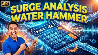 Famous Surge Analysis Water Hammer Calculator — How to Use It | Engineering Tool Wealth