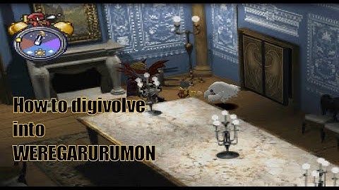 How to digivolve into WereGarurumon | Digimon World 1 | Vice04 patch