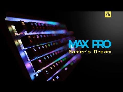 Max Pro – Mechanical Keyboard (Full Size, RGB Lights) | Zebronics