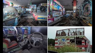 Inside Fukushimas Red Zone Abandoned Sega Arcade Covered In Radioactive Dust