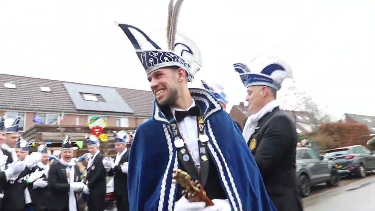 Carnaval 2023 - Ophalen Prinsenpaar