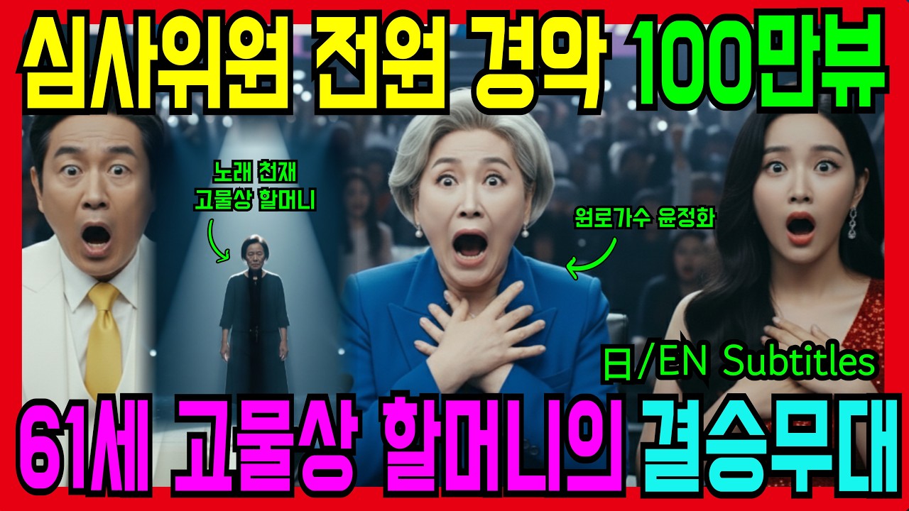 심사위원 전원 오열 100만뷰 고물상 할머니의 노래.. 결승 무대서 61세 할머니의 비밀이 폭로되자 원로 가수가 고개 숙인 이유 | 노후사연 | 감동사연 | 사연라디오 | 오디오북