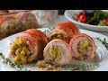 STUFFED Chicken Thighs Wrapped in BACON - The Perfect Weeknight Meal