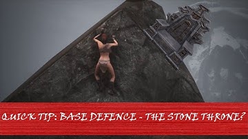 CONAN EXILES: QUICK TIPS - THIS WILL CHANGE HOW YOU DEFEND YOUR BASE!